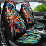 American Native Woman Car Seat Covers 211901 - YourCarButBetter