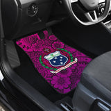 American Samoa Car Floor Mats Polynesian Hibiscus Pattern 211904 - YourCarButBetter