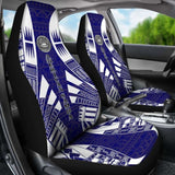 American Samoa Car Seat Covers - American Samoa Seal Polynesian Tattoo Flag - 9 174914 - YourCarButBetter