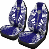 American Samoa Car Seat Covers - American Samoa Seal Polynesian Tattoo Flag - 9 174914 - YourCarButBetter