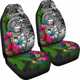 American Samoa Car Seat Covers - Turtle Plumeria Banana Leaf - Amazing 091114 - YourCarButBetter
