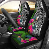 American Samoa Car Seat Covers - Turtle Plumeria Banana Leaf - Amazing 091114 - YourCarButBetter
