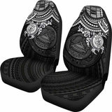American Samoa Polynesian Car Seat Covers - Black Turtle - Amazing 091114 - YourCarButBetter