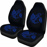 Anchor Blue Poly Tribal Car Seat Covers - 192609 - YourCarButBetter