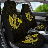 Anchor Yellow Poly Tribal Car Seat Covers - 192609 - YourCarButBetter
