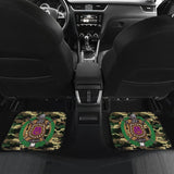 Army Green Camouflage Omega Psi Phi Car Floor Mats 211706 - YourCarButBetter