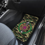 Army Green Camouflage Omega Psi Phi Car Floor Mats 211706 - YourCarButBetter