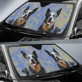 Australian Cattle Dog Car Auto Sun Shades 094201 - YourCarButBetter