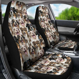 Australian Shepherd Full Face Car Seat Covers 091706 - YourCarButBetter