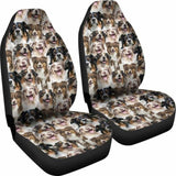 Australian Shepherd Full Face Car Seat Covers 091706 - YourCarButBetter