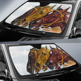 Auto Sun Shades - Horse 07 172609 - YourCarButBetter