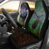 Awesome Turkey And Deer Car Seat Cover Amazing 161012 - YourCarButBetter