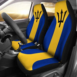 Barbados Car Seat Covers - Barbados Flag - 221205 - YourCarButBetter