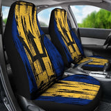 Barbados Grunge Flag Car Seat Cover 221205 - YourCarButBetter