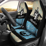 Barrel Racer Horse Lover Car Seat Covers 184610 - YourCarButBetter