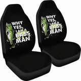 Bass Man Fishing Car Seat Covers 113208 - YourCarButBetter