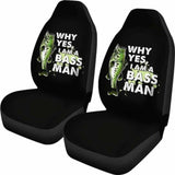 Bass Man Fishing Car Seat Covers 113208 - YourCarButBetter