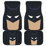 Batman Stupid Face Cartoon Car Floor Mats 101819 - YourCarButBetter