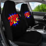 Batman Zap Pow Dc Comics Car Seat Covers 101819 - YourCarButBetter