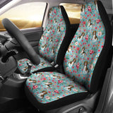 Beagle Flower Car Seat Covers 221205 - YourCarButBetter