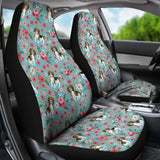 Beagle Flower Car Seat Covers 221205 - YourCarButBetter