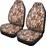 Beagle Full Face Car Seat Covers 221205 - YourCarButBetter