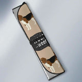 Beagle Pattern Car Auto Sun Shades 102507 - YourCarButBetter