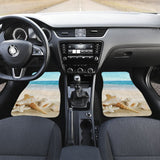 Beautiful Beach Car Floor Mats With Sea Shell 211305 - YourCarButBetter