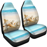 Beautiful Beach Car Seat Covers With Sea Shell 211305 - YourCarButBetter