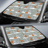 Beautiful Deers Winter Christmas Car Auto Sun Shades 172609 - YourCarButBetter