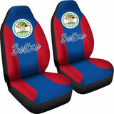 Belize Car Seat Covers - Belizean Flag 4 221205 - YourCarButBetter