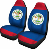 Belize Car Seat Covers - Belize Flag 4 221205 - YourCarButBetter