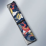 Blue Red Dragon Cloud Pattern Car Auto Sun Shades 172609 - YourCarButBetter