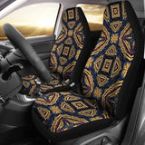 Boho Alien Space Pattern Four Car Seat Covers 103131 - YourCarButBetter