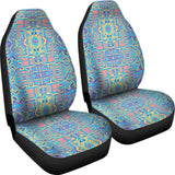 Boho Alien Space Pattern One Car Seat Covers 103131 - YourCarButBetter