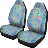 Boho Alien Space Pattern One Car Seat Covers 103131 - YourCarButBetter