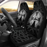 Brittany Car Seat Cover - Brittany Symbol With Celtic Cross 160905 - YourCarButBetter