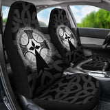 Brittany Car Seat Cover - Brittany Symbol With Celtic Cross 160905 - YourCarButBetter