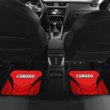 Camaro Red Car Floor Mats 210901 - YourCarButBetter