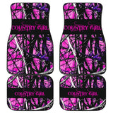 Camouflage Country Girl Car Floor Mats 211703 - YourCarButBetter