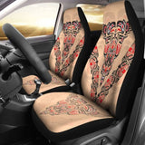 Canada Car Seat Covers Haida Animals 550317 - YourCarButBetter