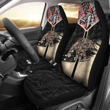 Canada Car Seat Covers Haida Bear: Strength Healing And Power (Black) 550317 - YourCarButBetter