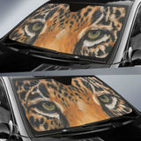 Car Sun Shade Leopard Eyes 172609 - YourCarButBetter