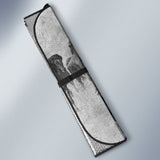 Car Sun Shade With Wild Horses Print 172609 - YourCarButBetter