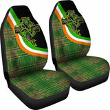 Celtic Car Seat Covers - Ireland Kilt Color & Celtic Cross - 160905 - YourCarButBetter