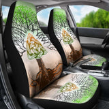 Celtic Car Seat Covers - Celtic Ireland Trinity Knot With Tree Of Life 110424 - YourCarButBetter