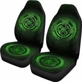 Celtic Car Seat Covers - Irish Shamrock Tattoo (Set Of Two) 154230 - YourCarButBetter