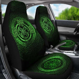 Celtic Car Seat Covers - Irish Shamrock Tattoo (Set Of Two) 154230 - YourCarButBetter