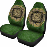 Celtic Car Seat Covers - Celtic Irish St Brigid’S Cross - Triple Spiral 160905 - YourCarButBetter