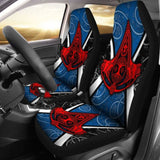 Celtic Car Seat Covers - Celtic Scotland Thistle With Tree Of Life And Knot Ornaments 110424 - YourCarButBetter